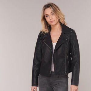 ASOS Noisy May Vegan Moto Jacket - SMALL